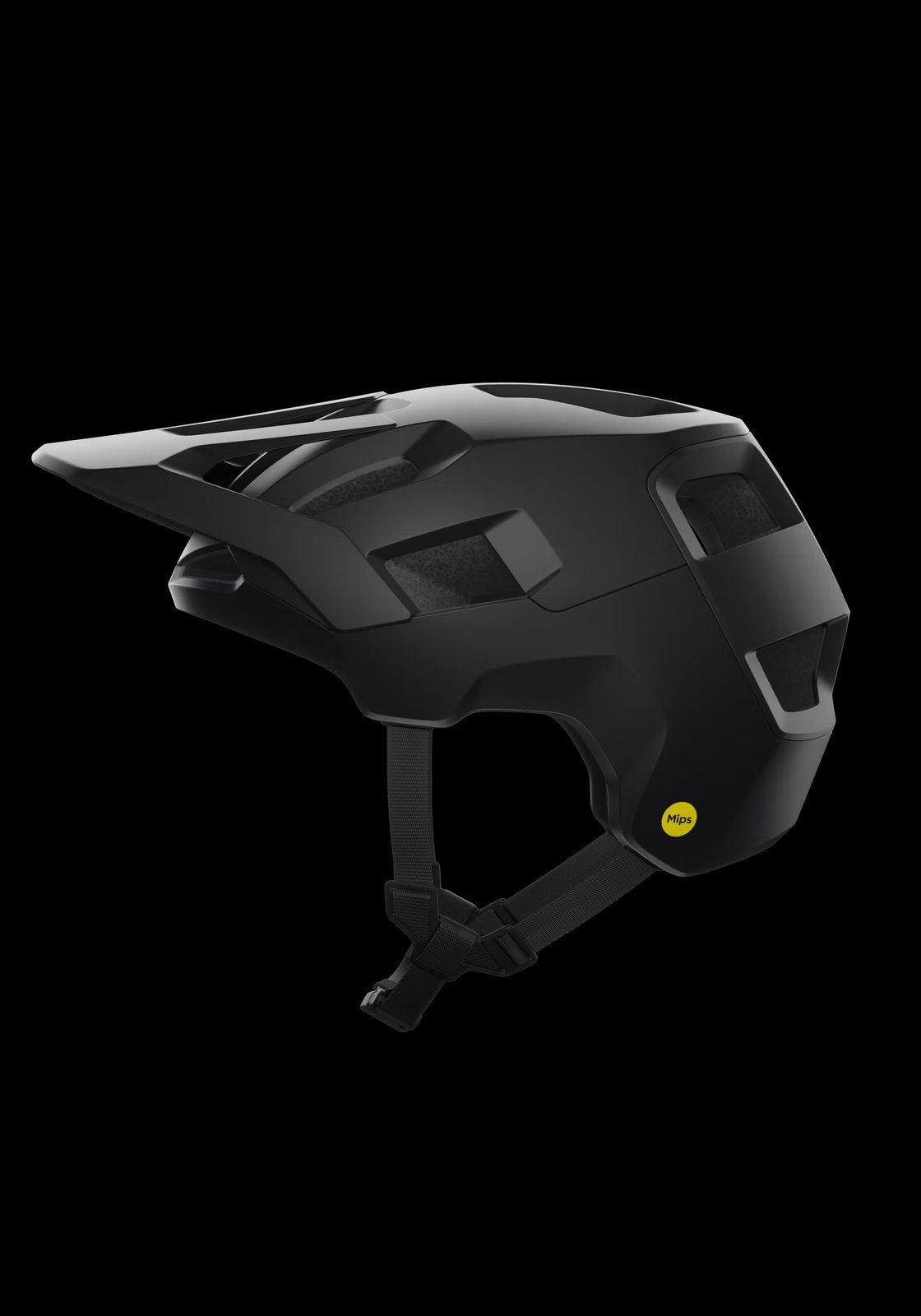 POC Kortal Race MIPS MTB helmet in Uranium Black Matt