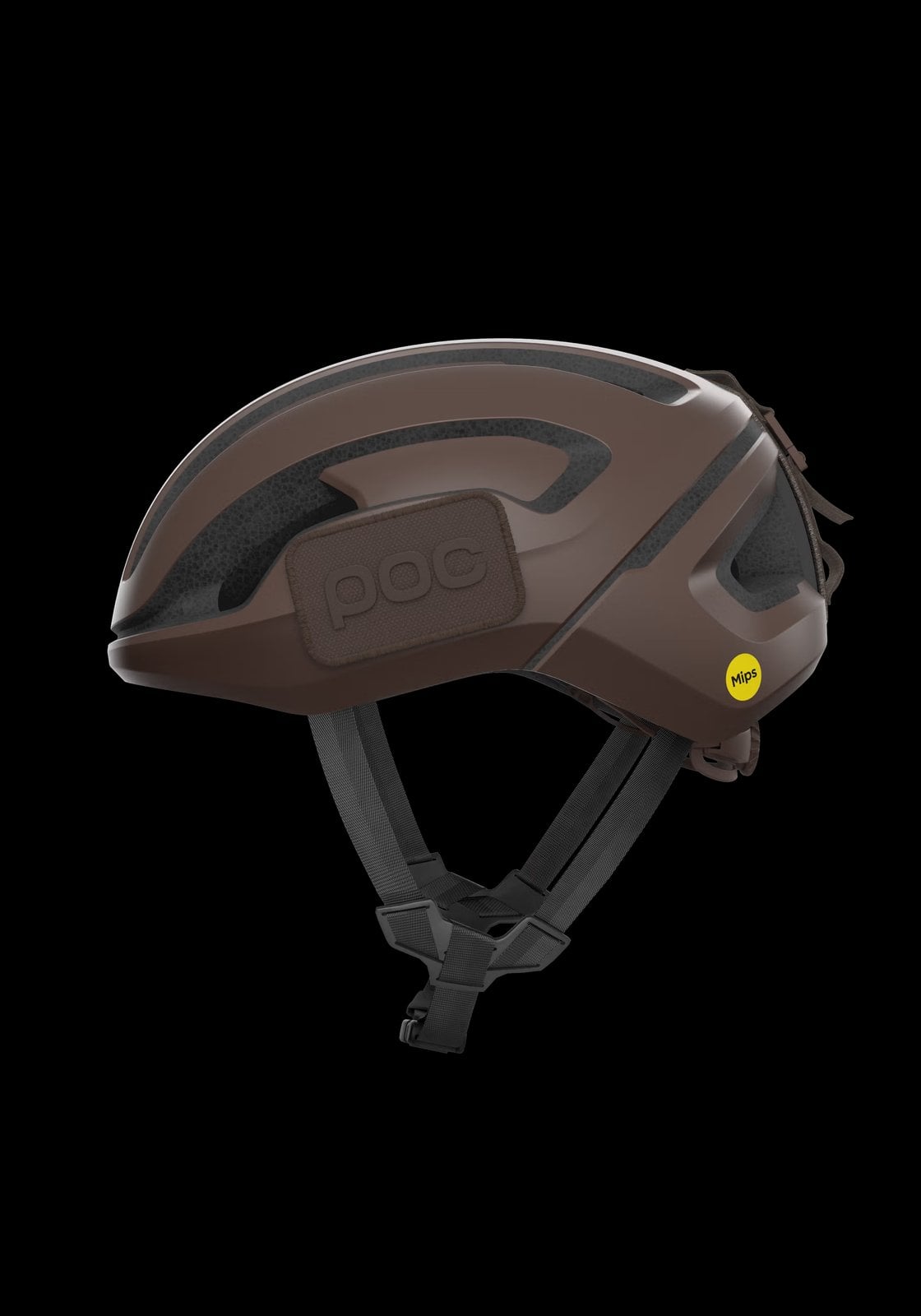 POC Omne Ultra MIPS gravel helmet in Bronzite Brown Matt