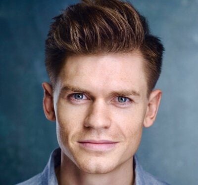 Alexander Day cast portrait from Sinatra the Musical
