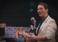 A stage scene from Sinatra the Musical
