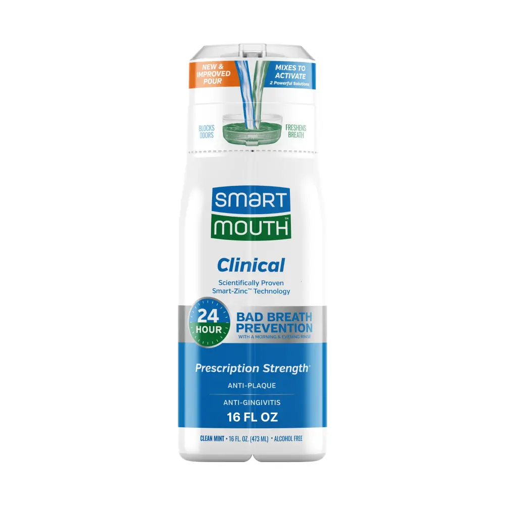 SmartMouth Clinical Activated Breath Rinse bottle