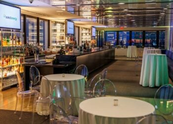 Bar event space at View Boston