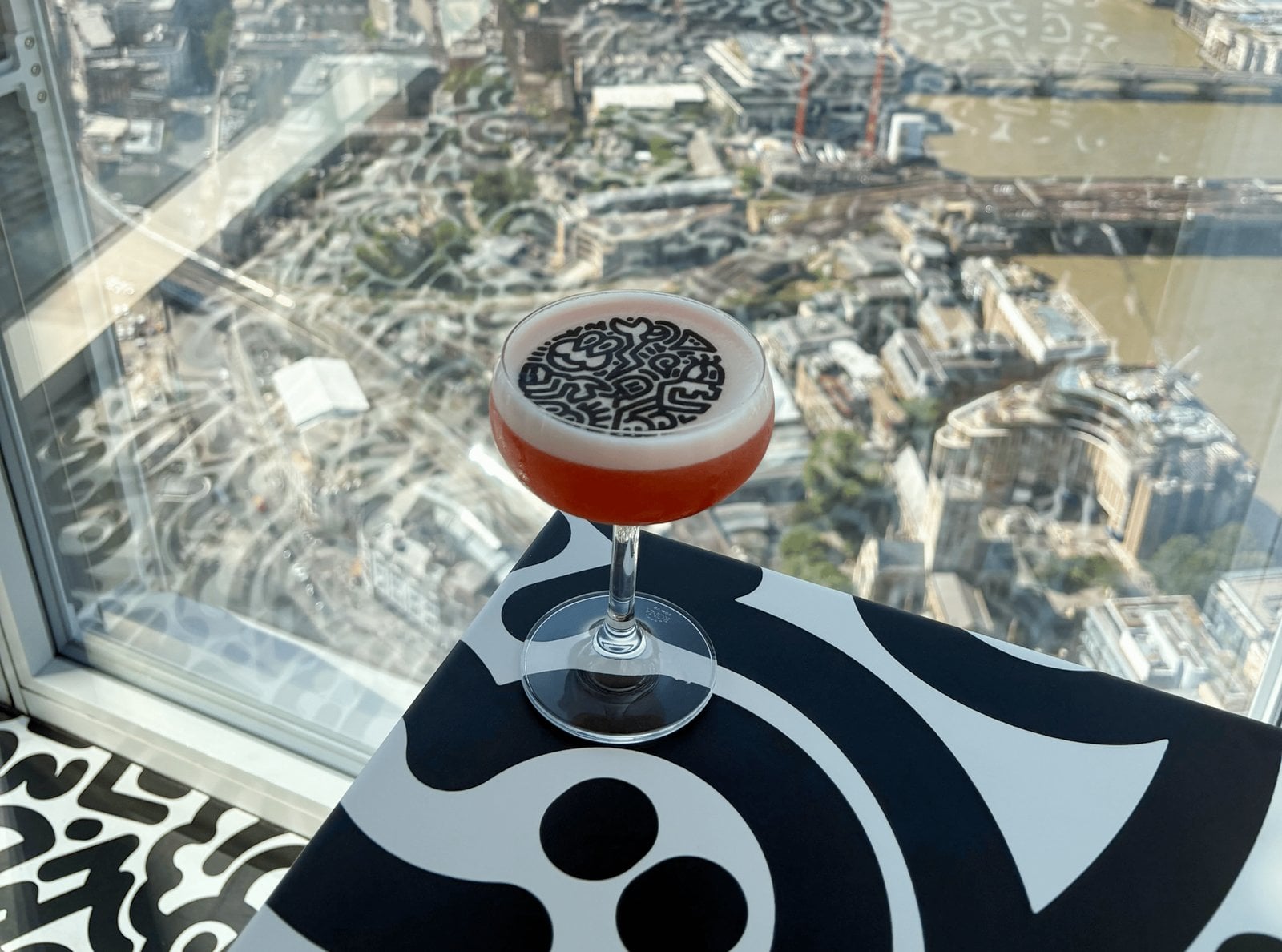 Doodle Daiquiri served at The View from The Shard