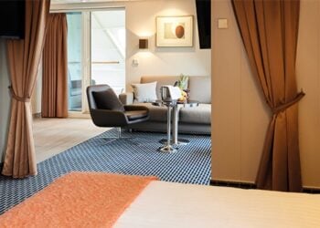 Premium suite cabin aboard W. B. Yeats