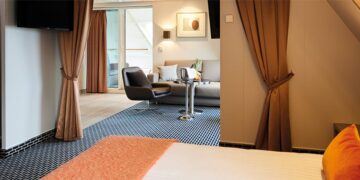 Premium suite cabin aboard W. B. Yeats