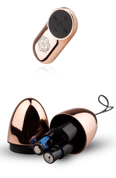 Rosy Gold New Vibrating Egg produkto nuotrauka